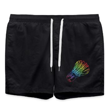 Volant - Short de bain - noir - Devant - AI Model Male 185 light (185cm)