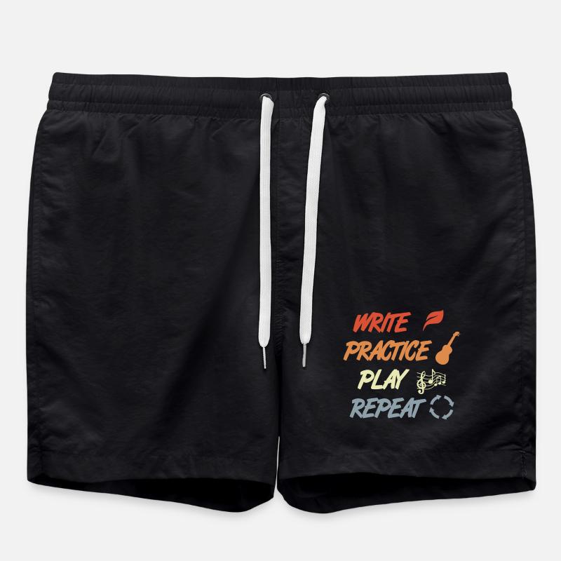 Motivation ukulélé - Short de bain - noir