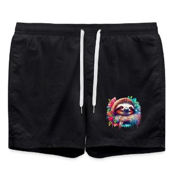 Paresse - Short de bain - noir - Devant - AI Model Male 185 light (185cm)