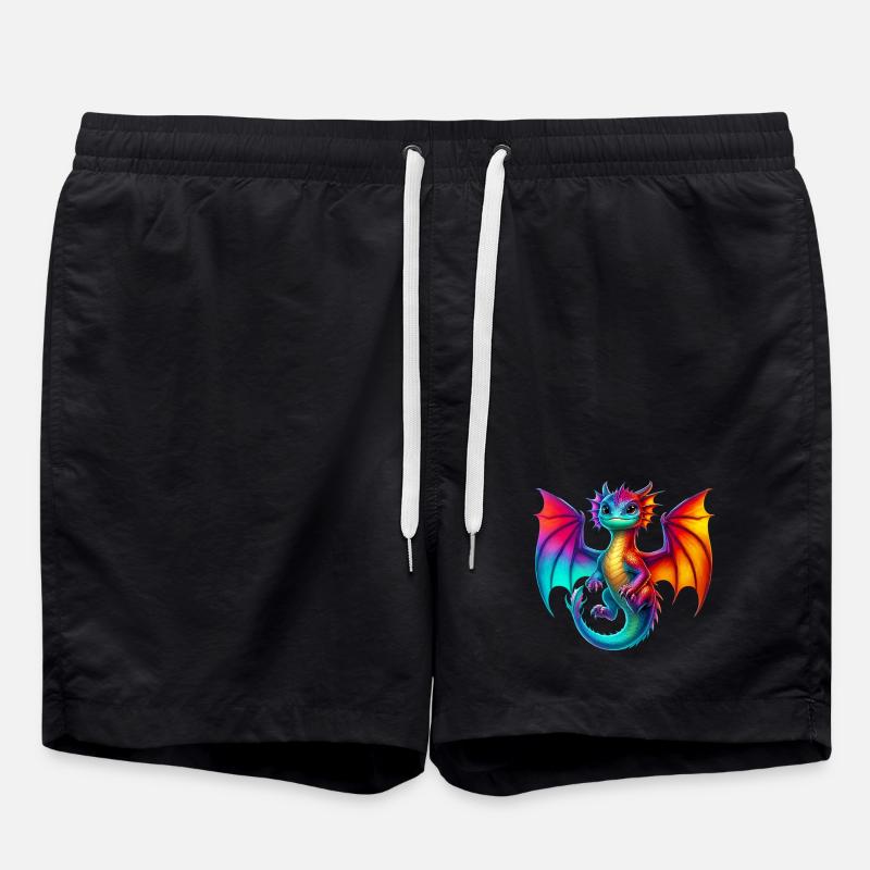 Dragon - Short de bain - noir