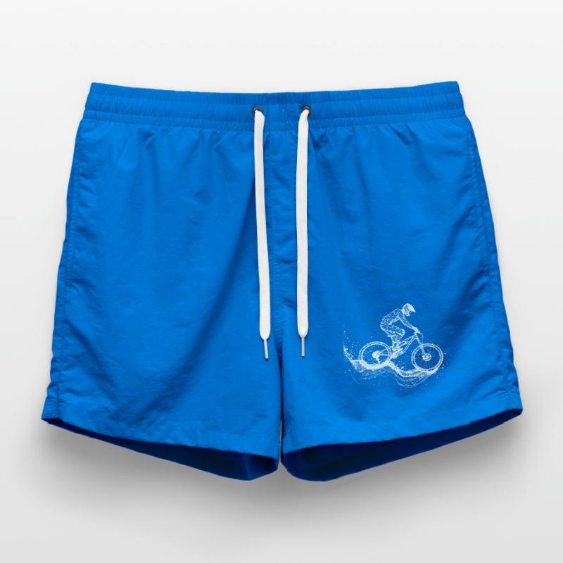 Dessin VTT Short de bain
