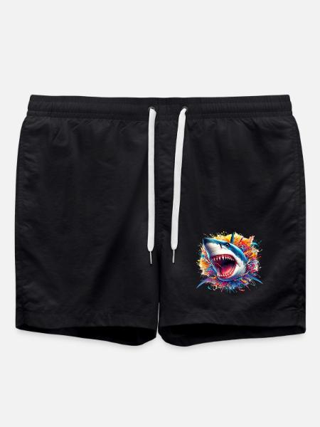 Requin - Short de bain - noir