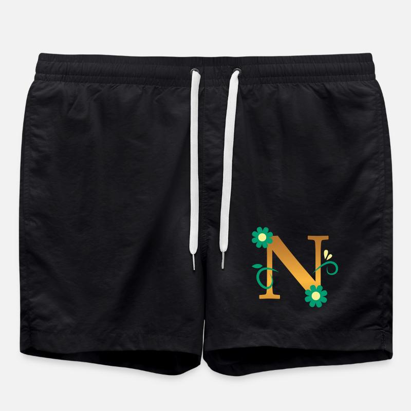N - Swim Trunks - black