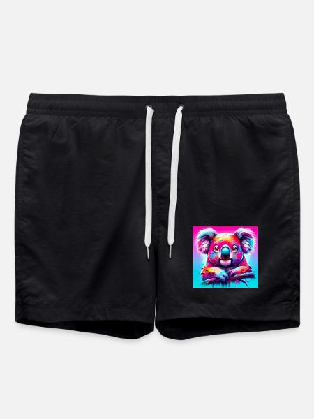 Koala - Swim Trunks - black