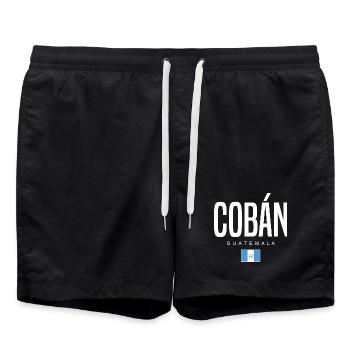 Cobán Guatemala Guatemalteken - Swim Trunks - black - Front - AI Model Male 185 light (185cm)