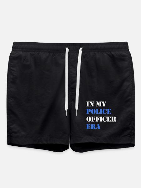 In my police era - Swim Trunks - black