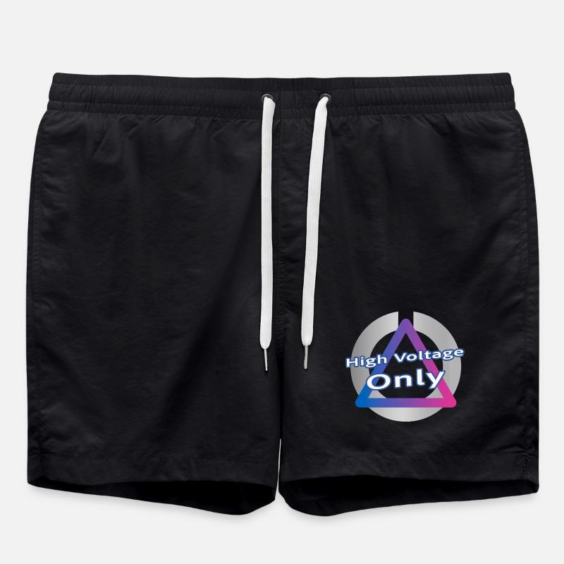 Electro Neon - Short de bain - noir