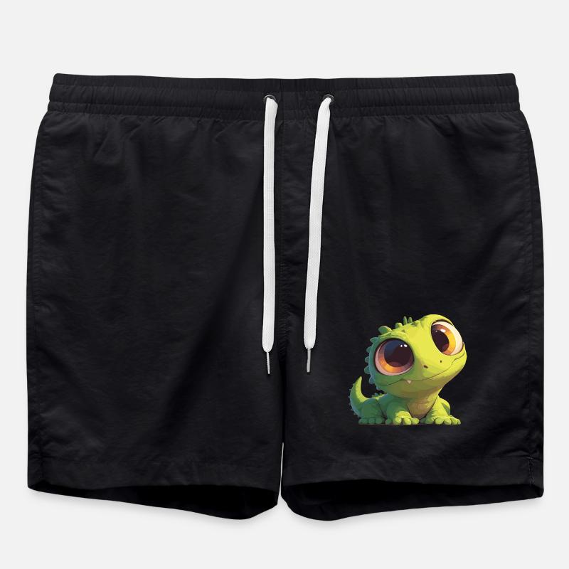 Lézard des lézards - Short de bain - noir
