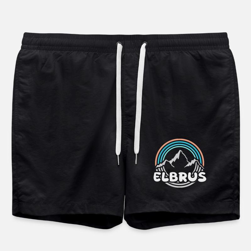 Hiking Elbrus - Swim Trunks - black