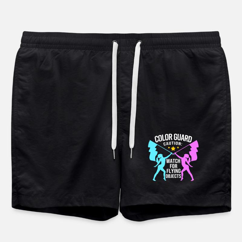 Carnival Flagwaving Flag-waving Carnival - Swim Trunks - black