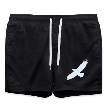 Eagle - Swim Trunks - black - Front - AI Model Male 185 light (185cm)