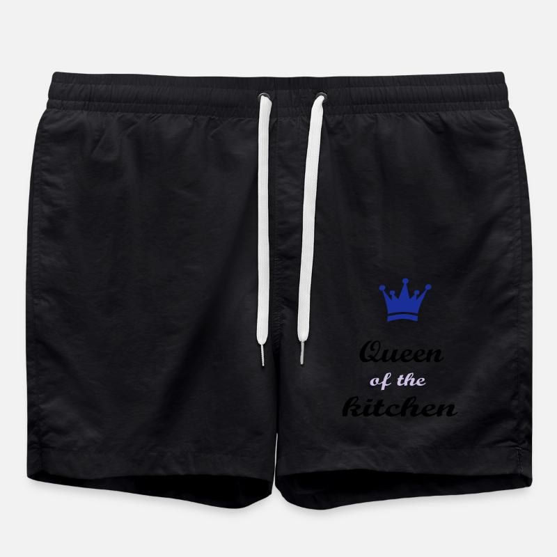 Kochen - Badeshorts - Schwarz