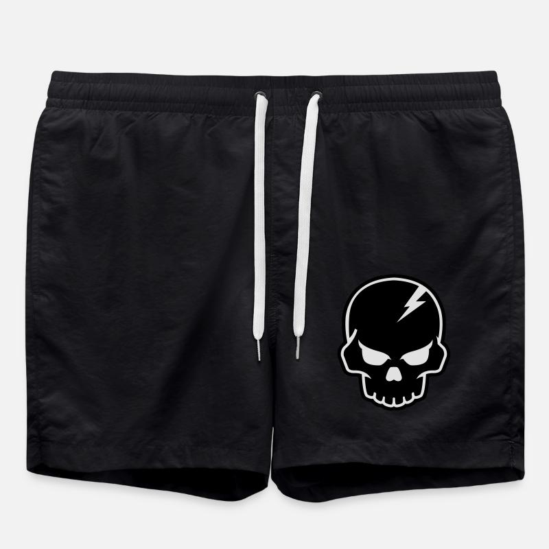 2541614 129621384 Skull - Badeshorts - Schwarz