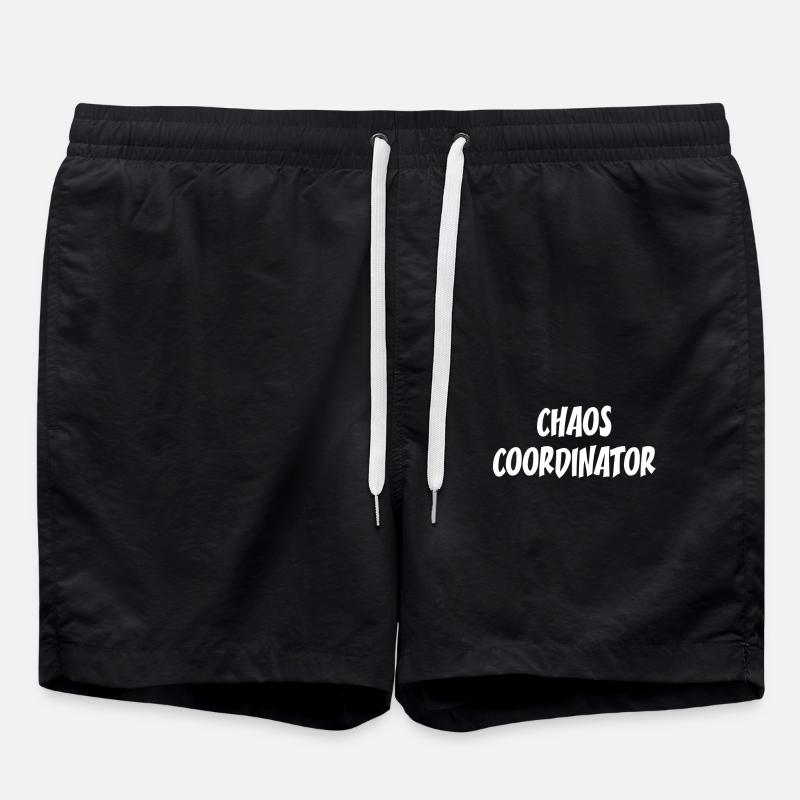 Coordinateur chaos - Short de bain - noir