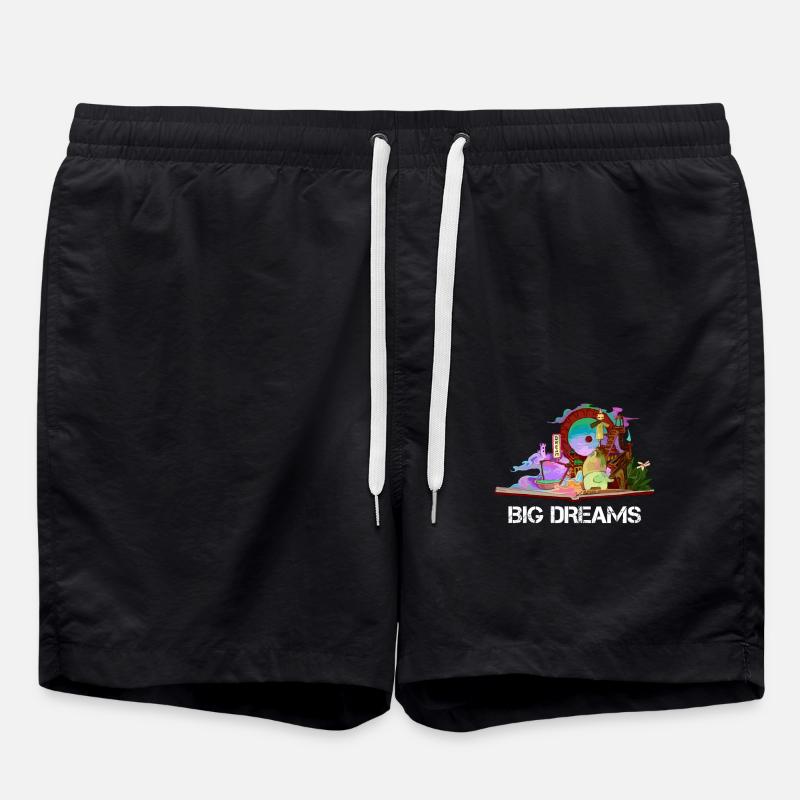 Big dreams - Big dreams - Swim Trunks - black