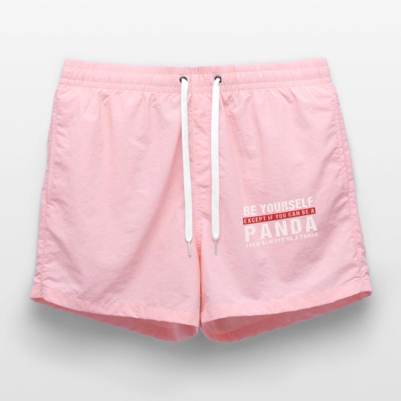 Sei du selbst oder ein Panda Badeshorts