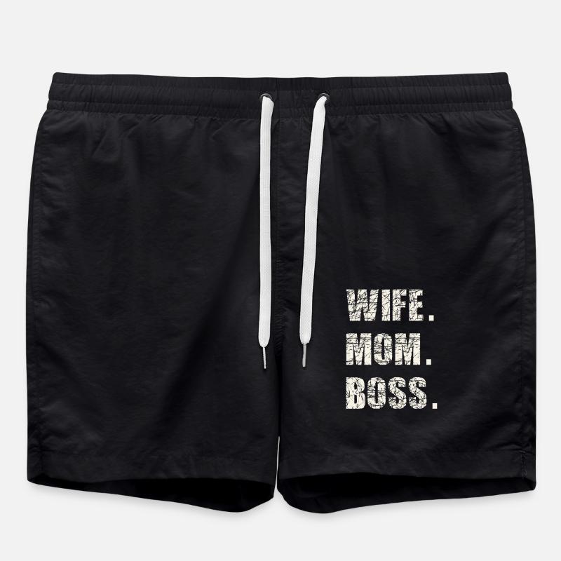 Chef mère épouse - Short de bain - noir