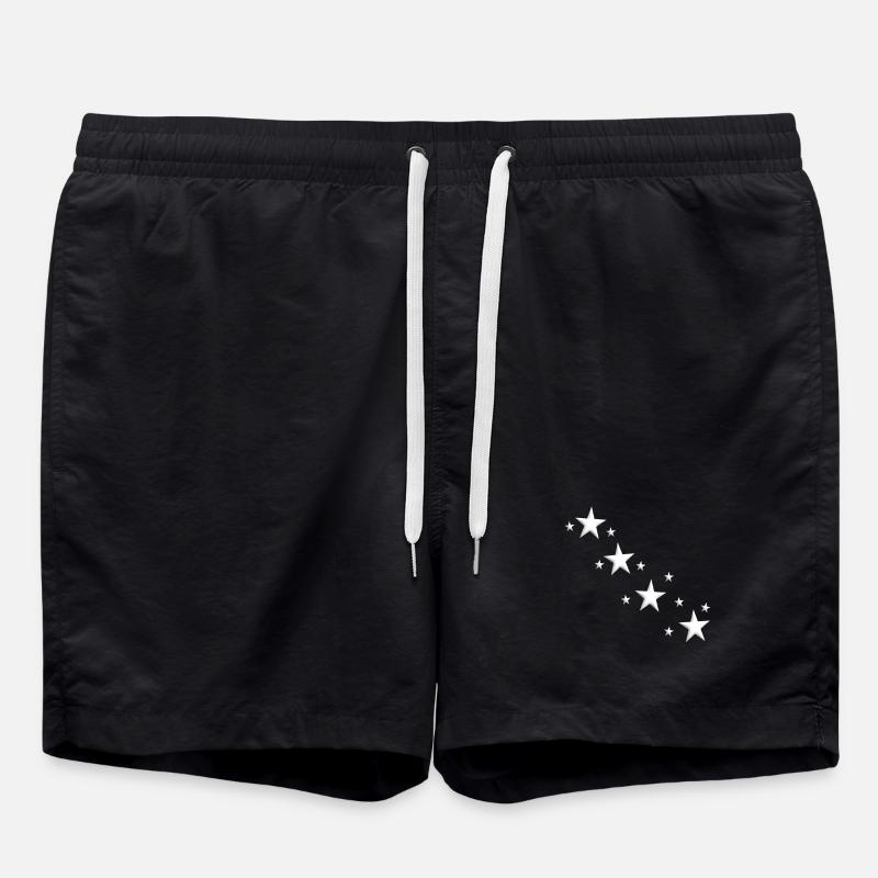 star - Short de bain - noir