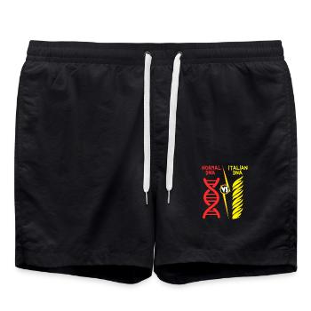 Pâtes Spaghetti FSM Italie Pâtes Pesto Koch - Short de bain - noir - Devant - AI Model Male 185 light (185cm)