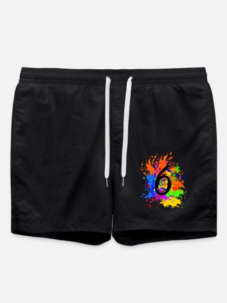 Splash 6 - Short de bain - noir