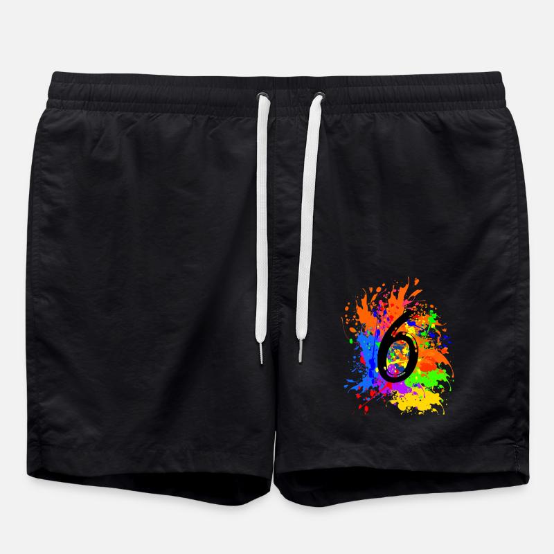 Splash 6 - Badeshorts - Schwarz