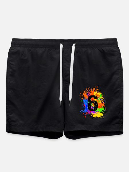 Splash 6 - Badeshorts - Schwarz