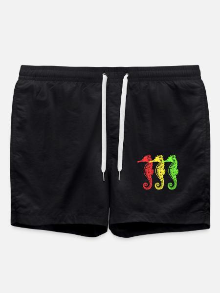 Hippocampe - Short de bain - noir