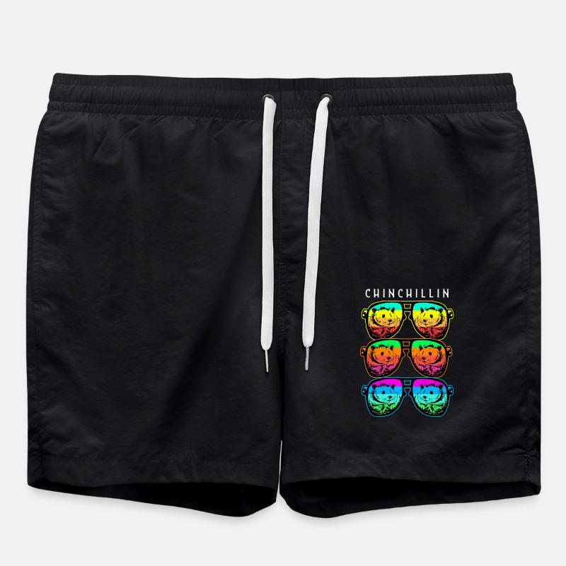 Chinchilla - Swim Trunks - black