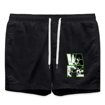 Vape - Swim Trunks - black - Front - AI Model Male 185 light (185cm)