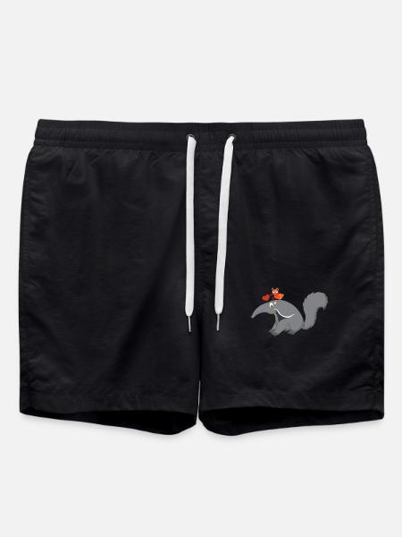 ant-eater - Swim Trunks - black