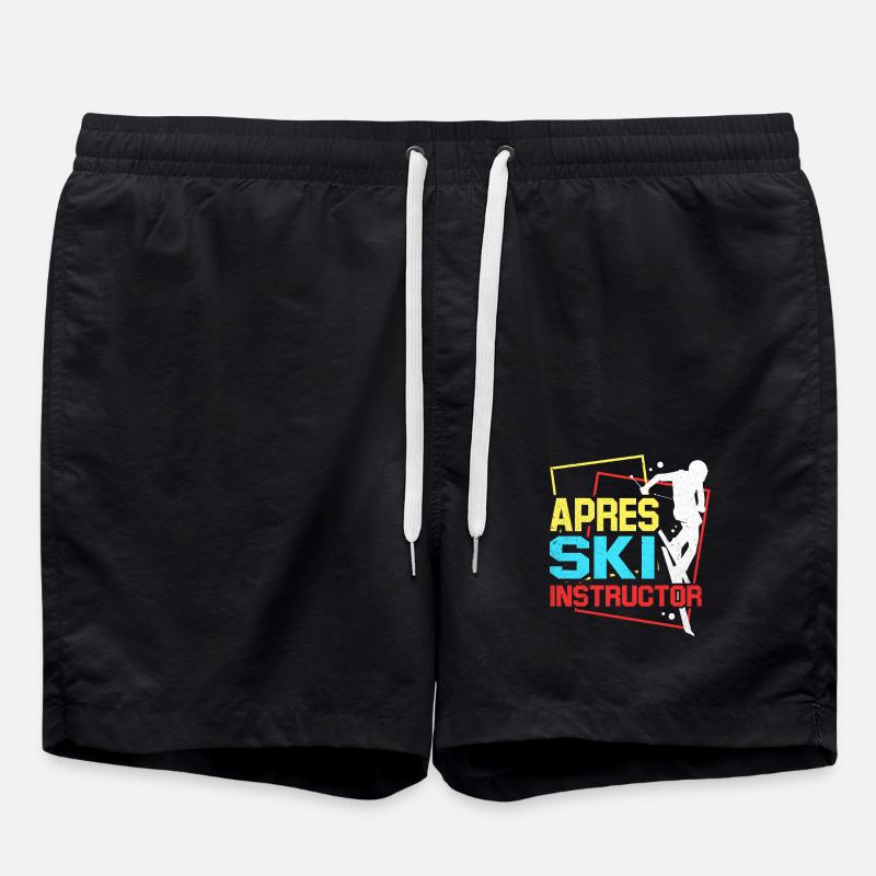 Ski Ski Ski Ski Ski - Short de bain - noir