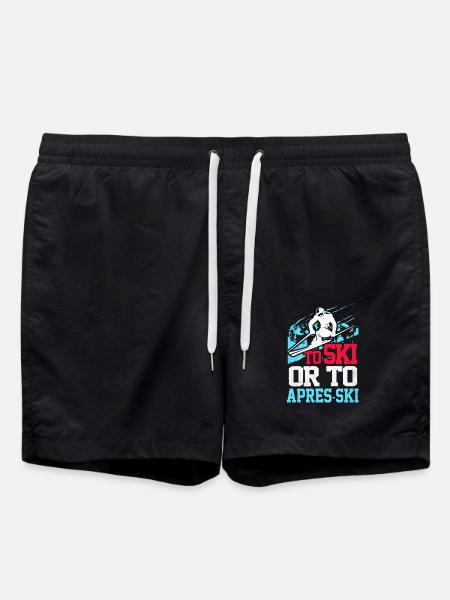 Ski Ski Ski Ski Ski - Short de bain - noir