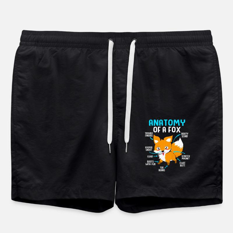 Fox - Swim Trunks - black