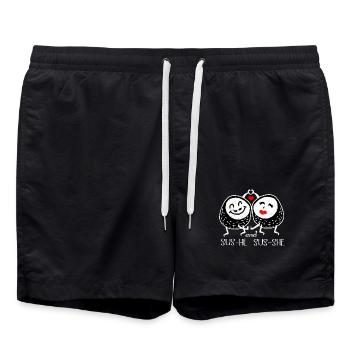 Sushi - Swim Trunks - black - Front - AI Model Male 185 light (185cm)
