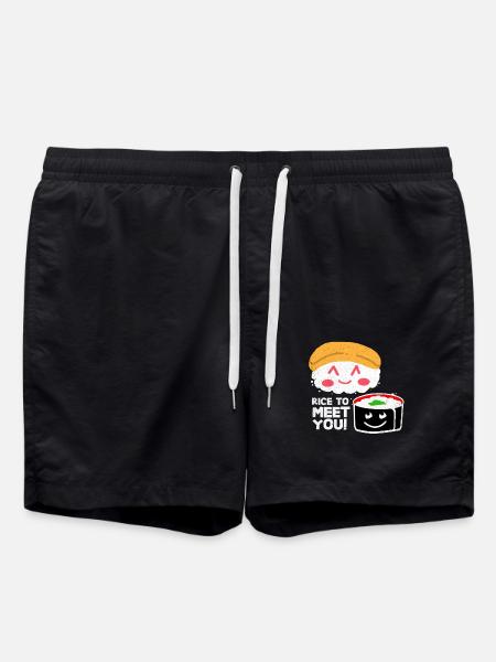 Sushi - Swim Trunks - black