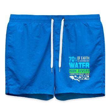 Dive - Swim Trunks - cobalt blue - Front
