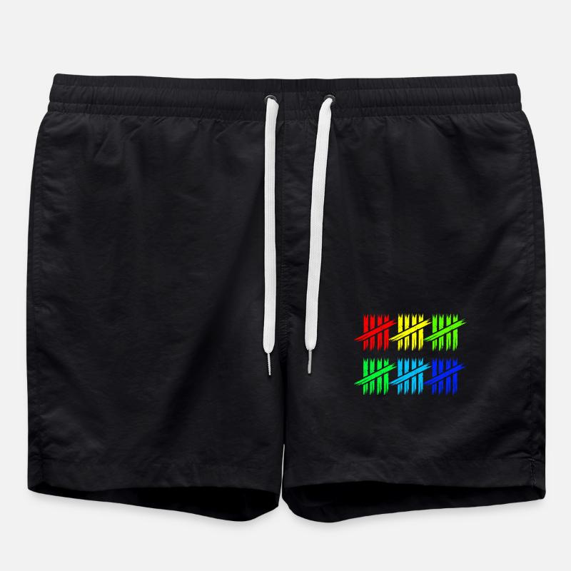 30th birthday - Swim Trunks - black
