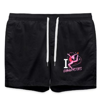 Gymnastique Main Stand Gymnastique Gymnastique Cadeau - Short de bain - noir - Devant - AI Model Male 185 light (185cm)