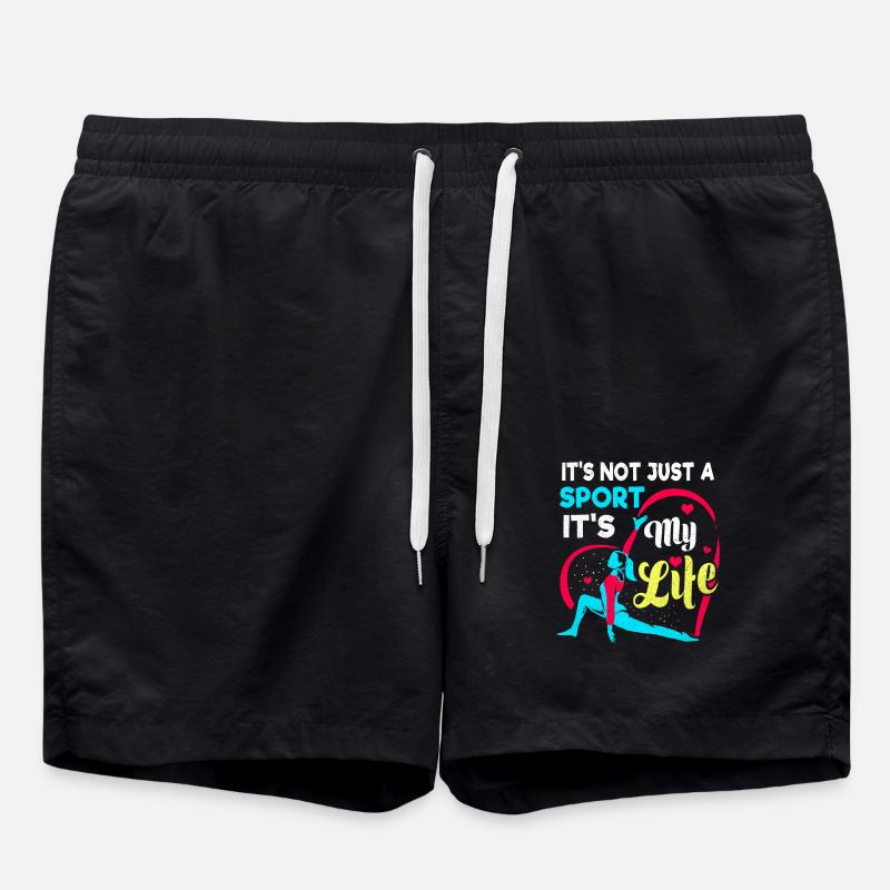 Gymnastics - Swim Trunks - black