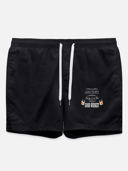 Whiskey - Swim Trunks - black