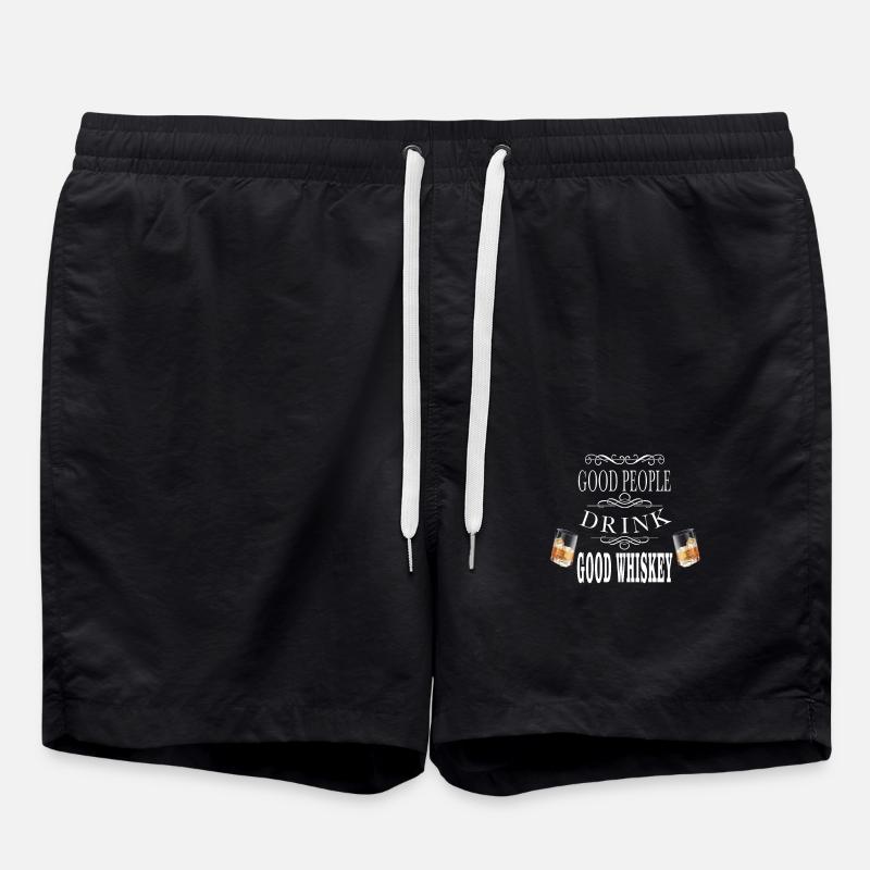 Whiskey - Badeshorts - Schwarz