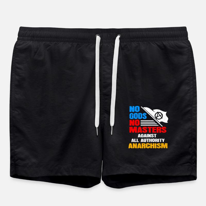 Communism - Swim Trunks - black