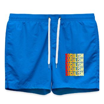 Communisme Lénine Marx Lutte des classes social - Short de bain - cobalt blue - Devant