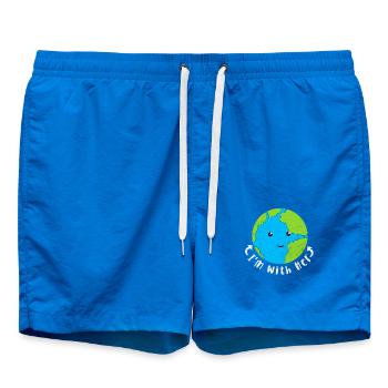 Jour de la Terre - Short de bain - cobalt blue - Devant
