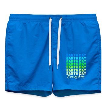 Jour de la Terre - Short de bain - cobalt blue - Devant