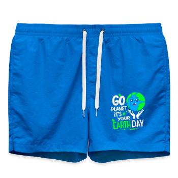 Jour de la Terre - Short de bain - cobalt blue - Devant