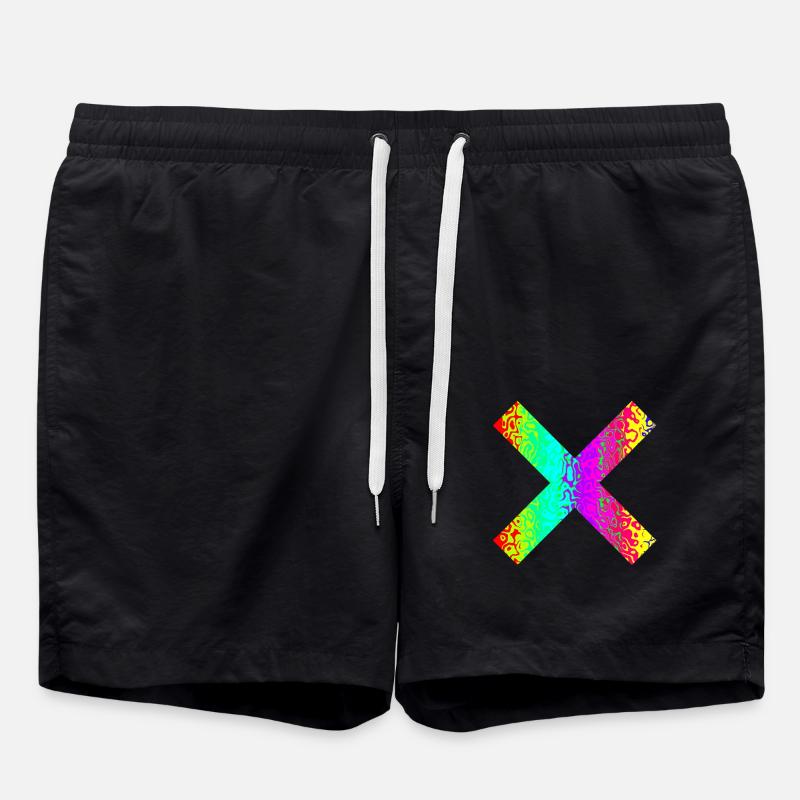 Cross - Swim Trunks - black