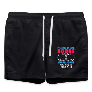 Pêcheur pêcheur pêcheur canne Petri Heil Truite - Short de bain - noir - Devant - AI Model Male 185 light (185cm)