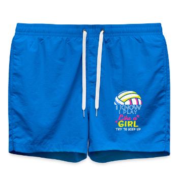 Volleyball - Swim Trunks - cobalt blue - Front