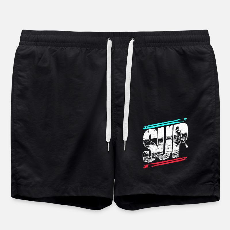 Stand Up Paddle - Swim Trunks - black